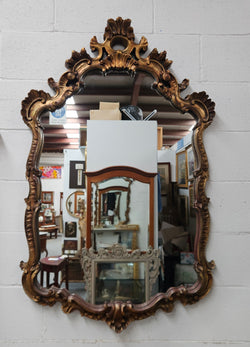 Rococo-Style Italian Gilded Mirror | Antique & Vintage | Moonee Ponds Antiques | Australia Wide Delivery