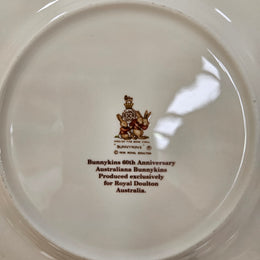 Royal Doulton Australian Bunnykins 60thAnniversary Plate