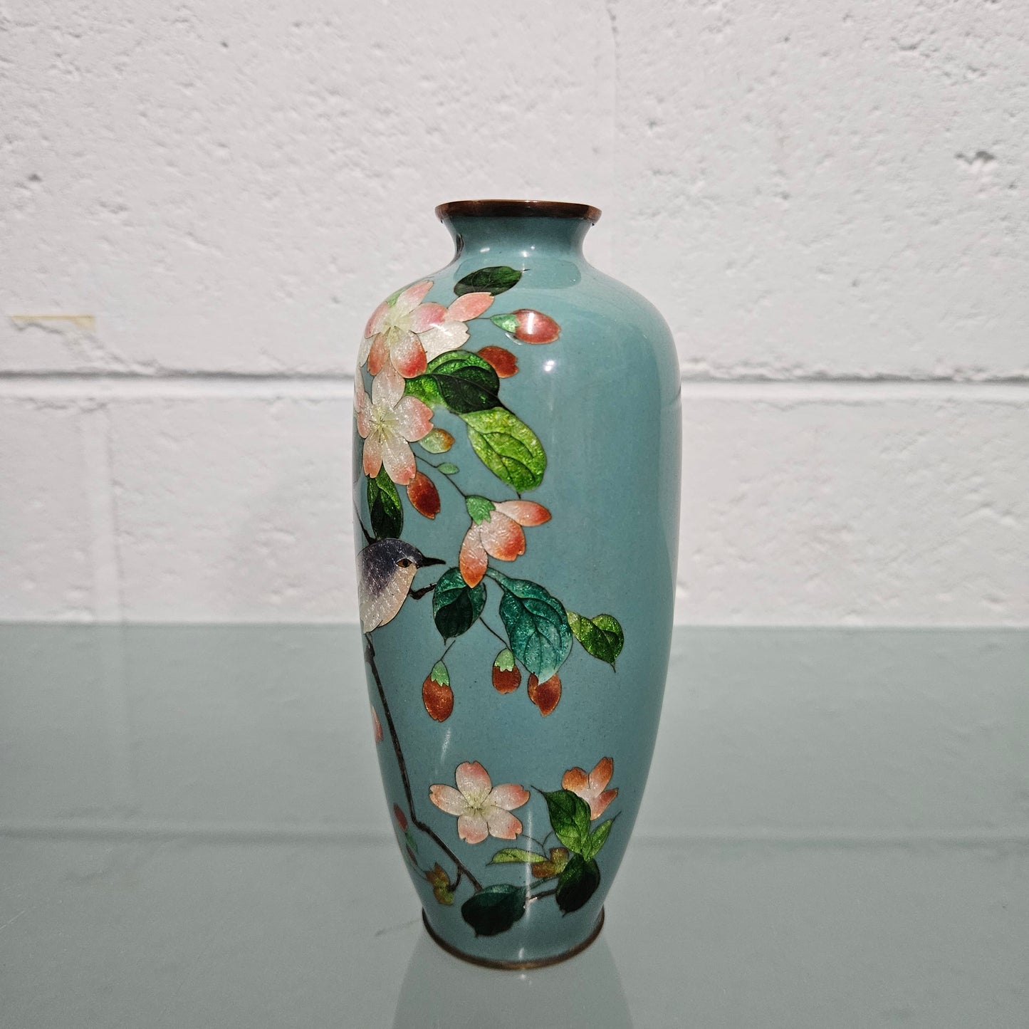 Rare Japanese Meiji Period Cloisonne Vase