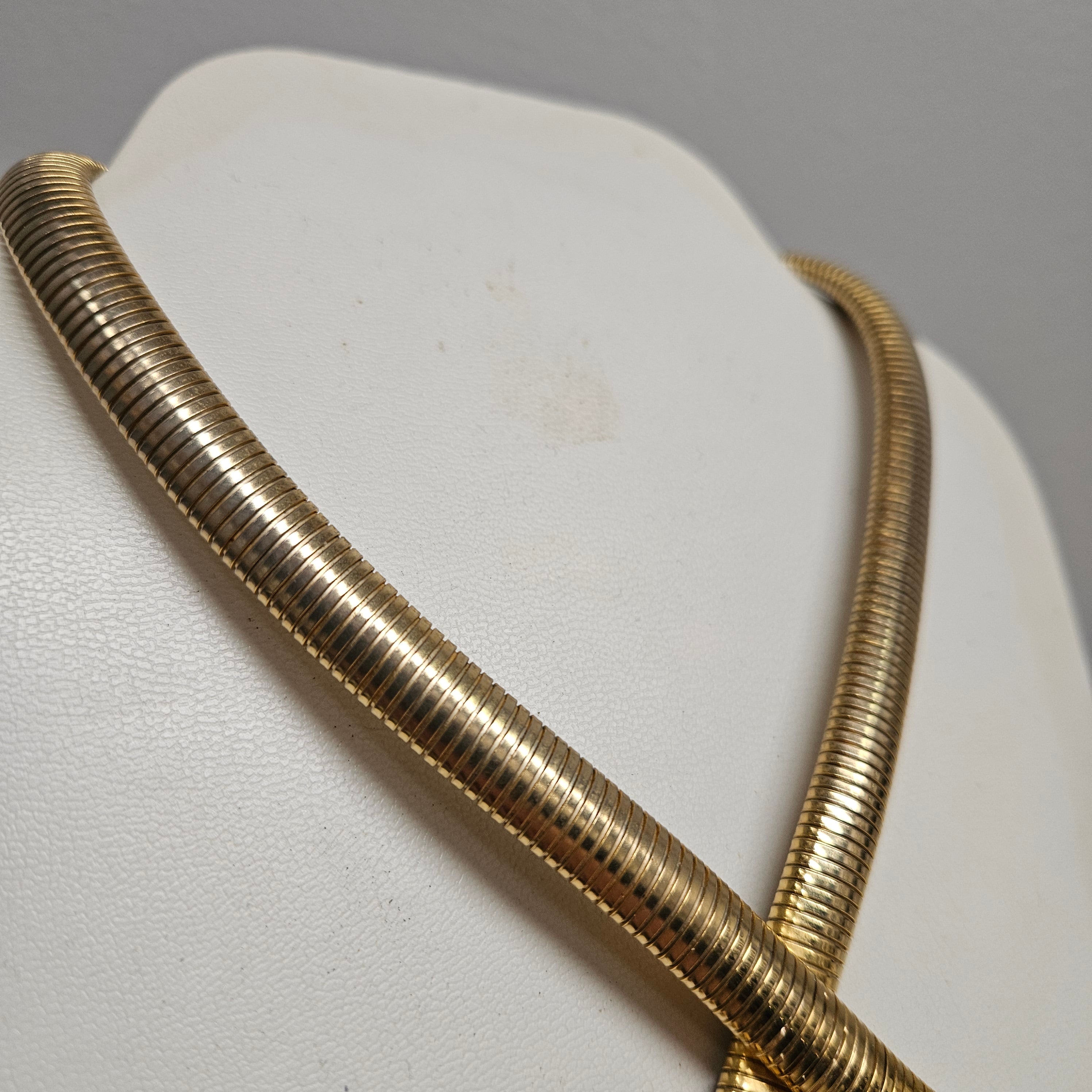 Stunning Vintage Gold Toned Snake Collar Necklace | Antique & Vintage | Moonee Ponds Antiques | Australia Wide Delivery