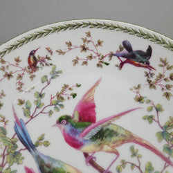 Vintage Victoria Austria Plate Featuring Birds