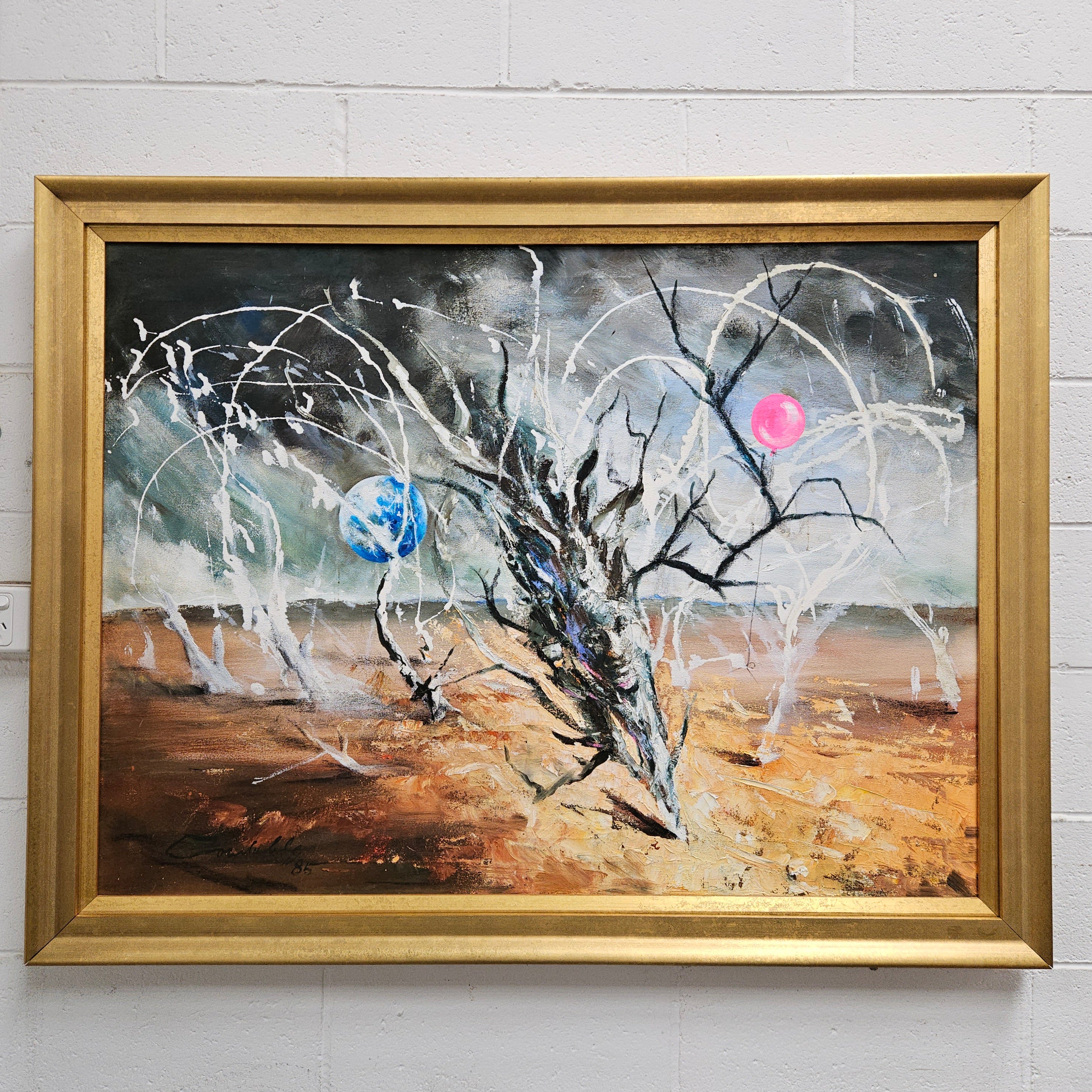 William Henry Archibald Constable (1906-1989) Oil on Canvas Signed Lower Left 1985, 100 x 75 cm | Antique & Vintage | Moonee Ponds Antiques | Australia Wide Delivery