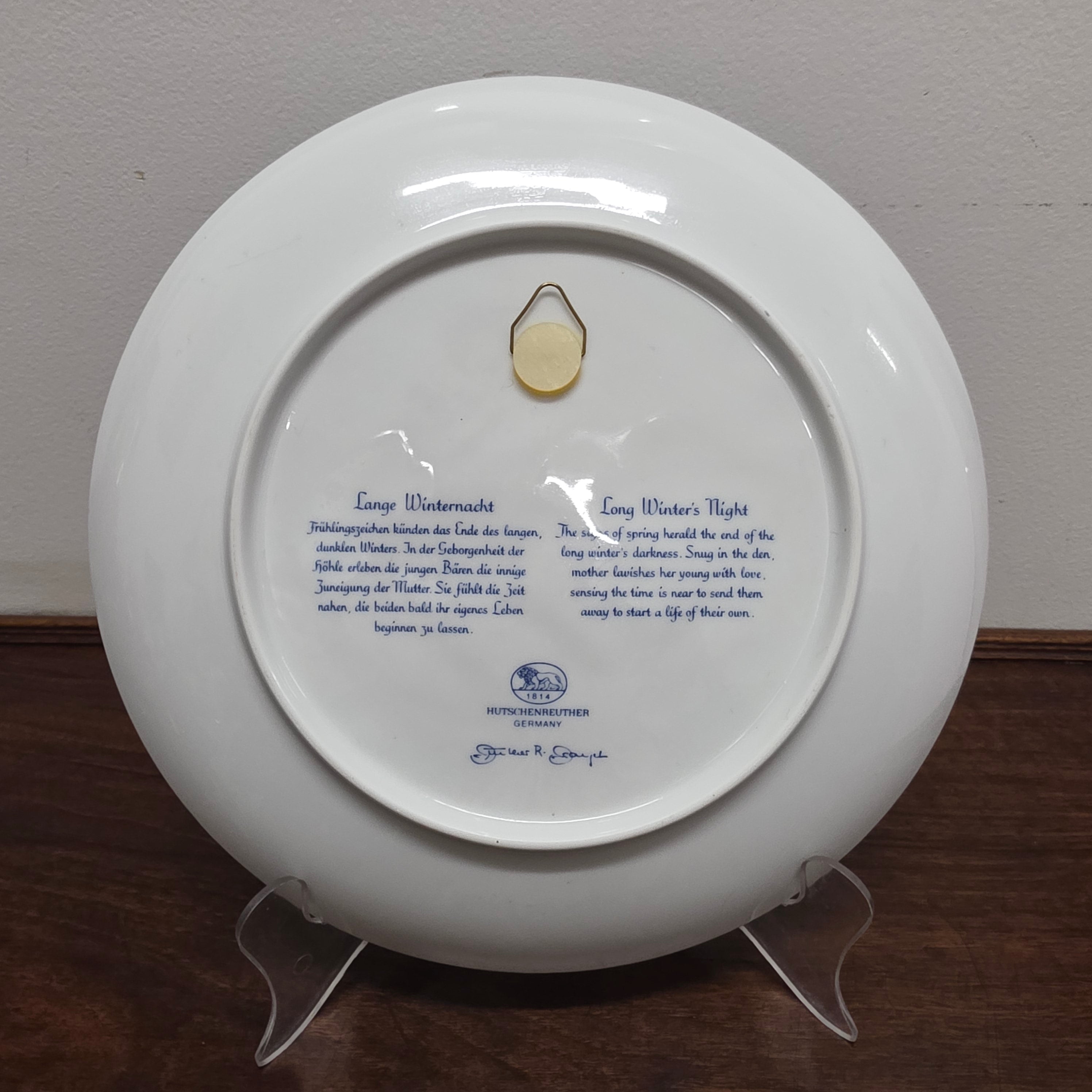 Vintage Hutschenreuther 1977 Display Plate | Antique & Vintage | Moonee Ponds Antiques | Australia Wide Delivery