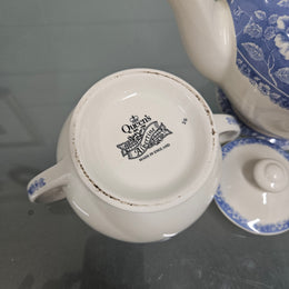 Queens English "Albertine" 3 Piece Teaset