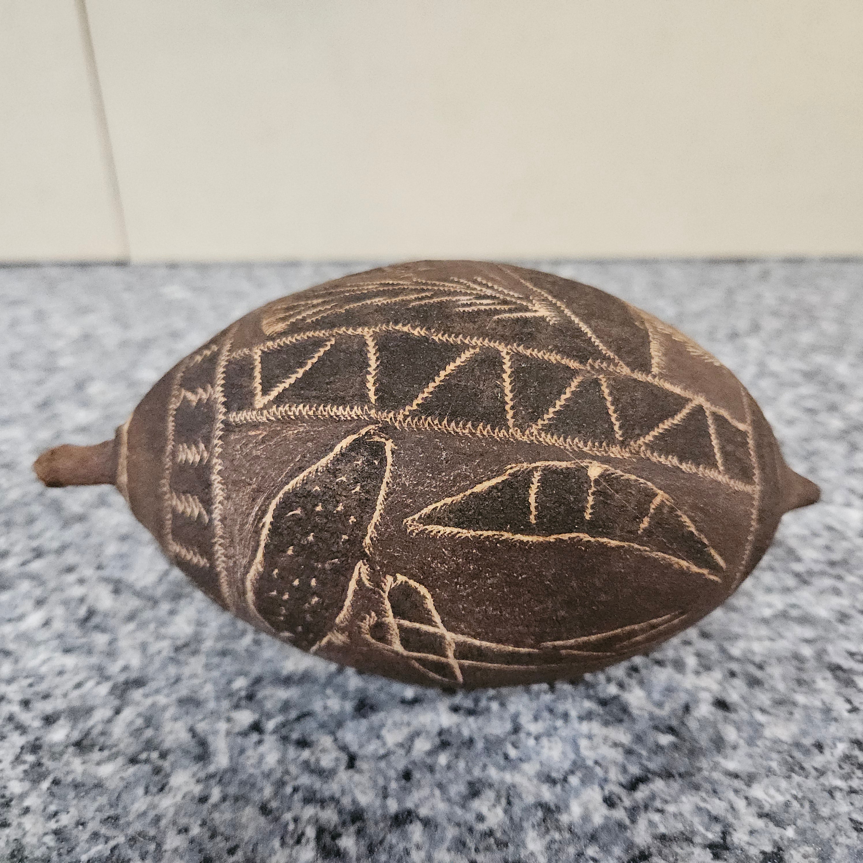 Australian Carved Boab-Treenut | Antique & Vintage | Moonee Ponds Antiques | Australia Wide Delivery