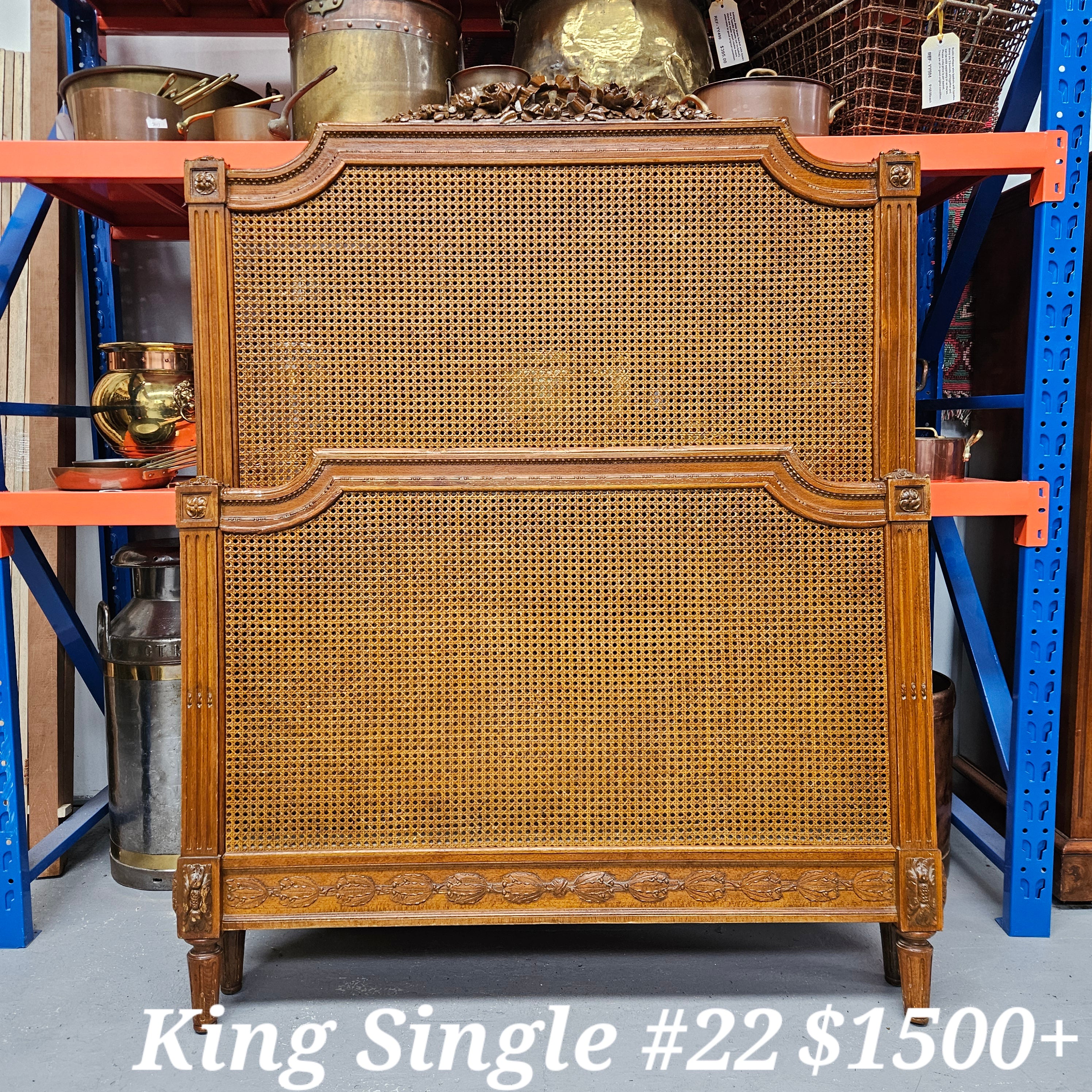 Range Of Unrestored Antique French Beds In stock | Antique & Vintage | Moonee Ponds Antiques | Australia Wide Delivery
