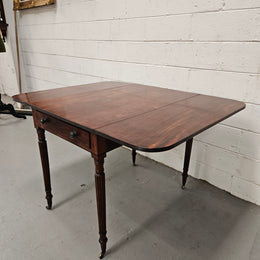 Georgian Mahogany Pembroke Table Regency Style