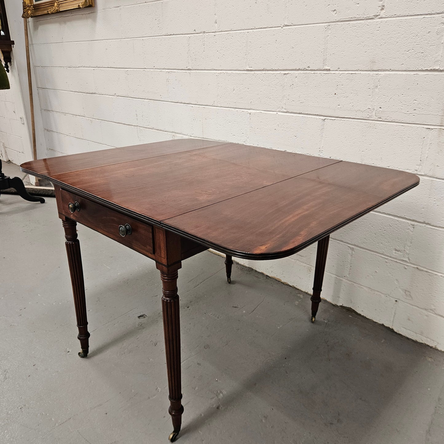 Georgian Mahogany Pembroke Table Regency Style