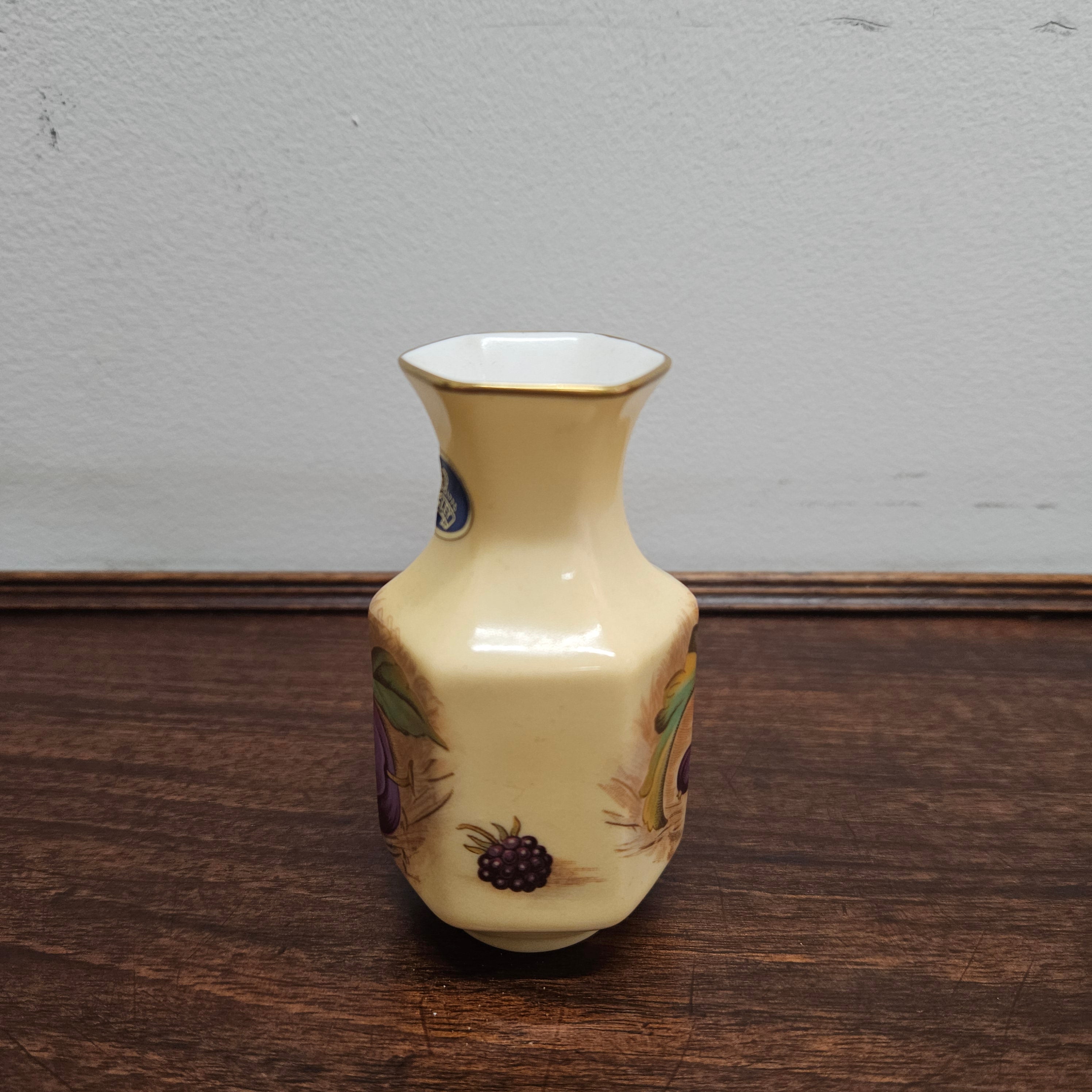 Aynsley Orchard Miniature Vase | Antique & Vintage | Moonee Ponds Antiques | Australia Wide