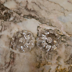 Pair of Orrefors Candle Holders | Antique & Vintage | Moonee Ponds Antiques | Australia Wide Delivery