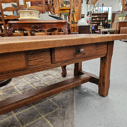 French Oak Coffee Table