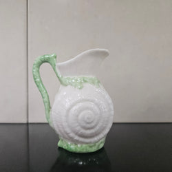 Belleek Nautilus Cream Jug | Antique & Vintage | Moonee Ponds Antiques | Australia Wide Delivery
