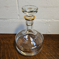 Vintage Glass Gilt Decorated Decanter | Antique & Vintage | Moonee Ponds Antiques | Australia Wide Delivery