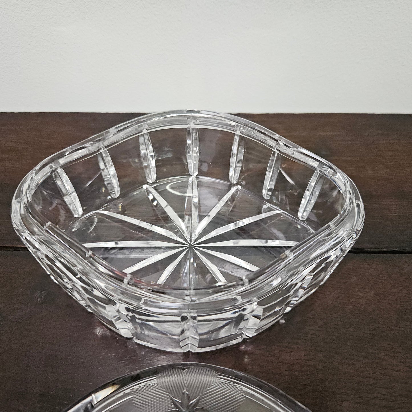 Vintage Crystal Lidded Box