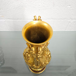 Finely Detailed 19th Century Gilt Bronze Vase | Antique & Vintage | Moonee Ponds Antiques | Australia Wide Delivery