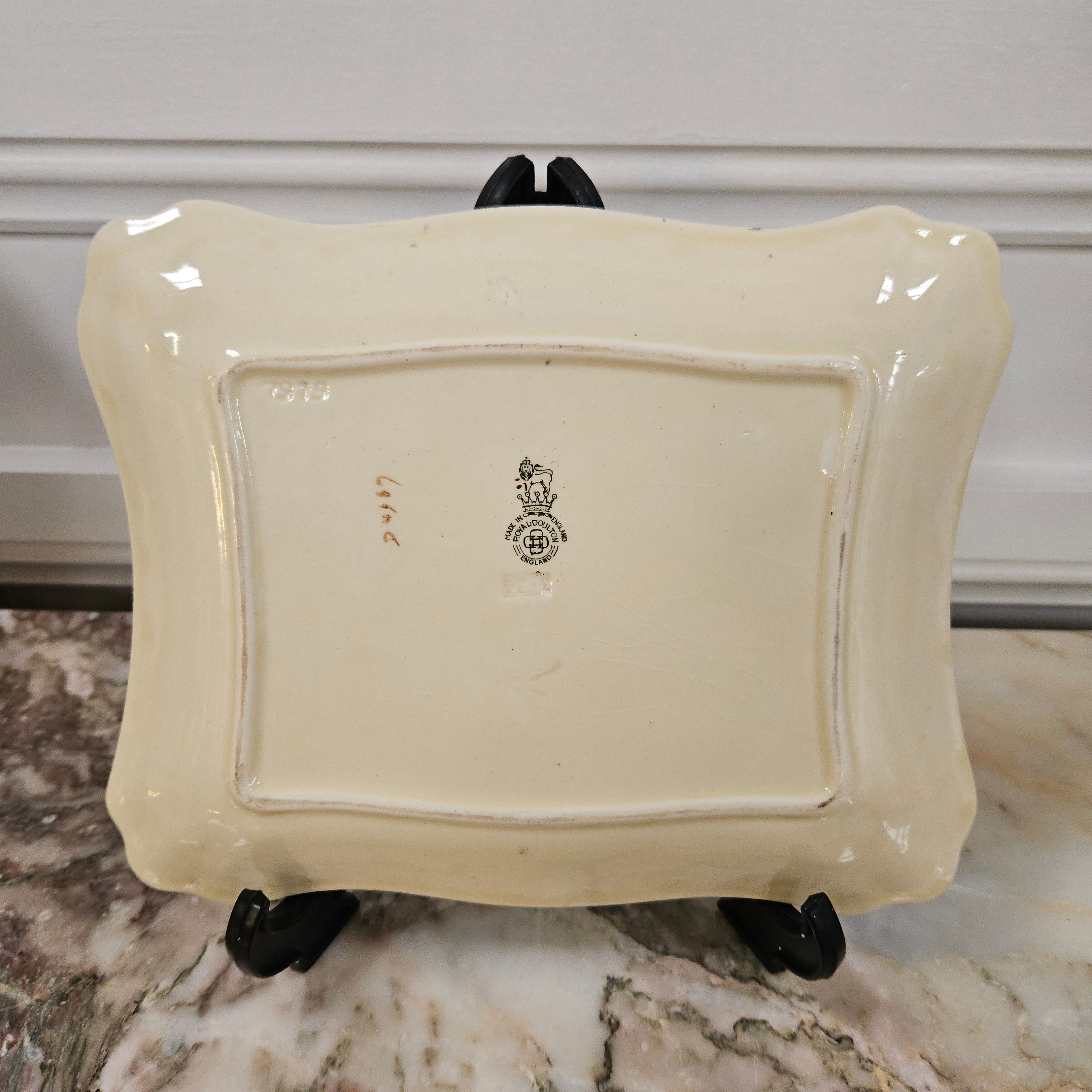 Royal Doulton Country Scene Decorative Plate | Antique & Vintage | Moonee Ponds Antiques | Australia Wide Delivery