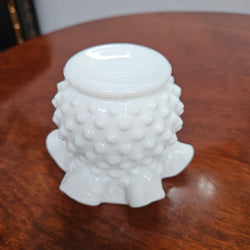 Vintage Milk Glass Fenton Vase