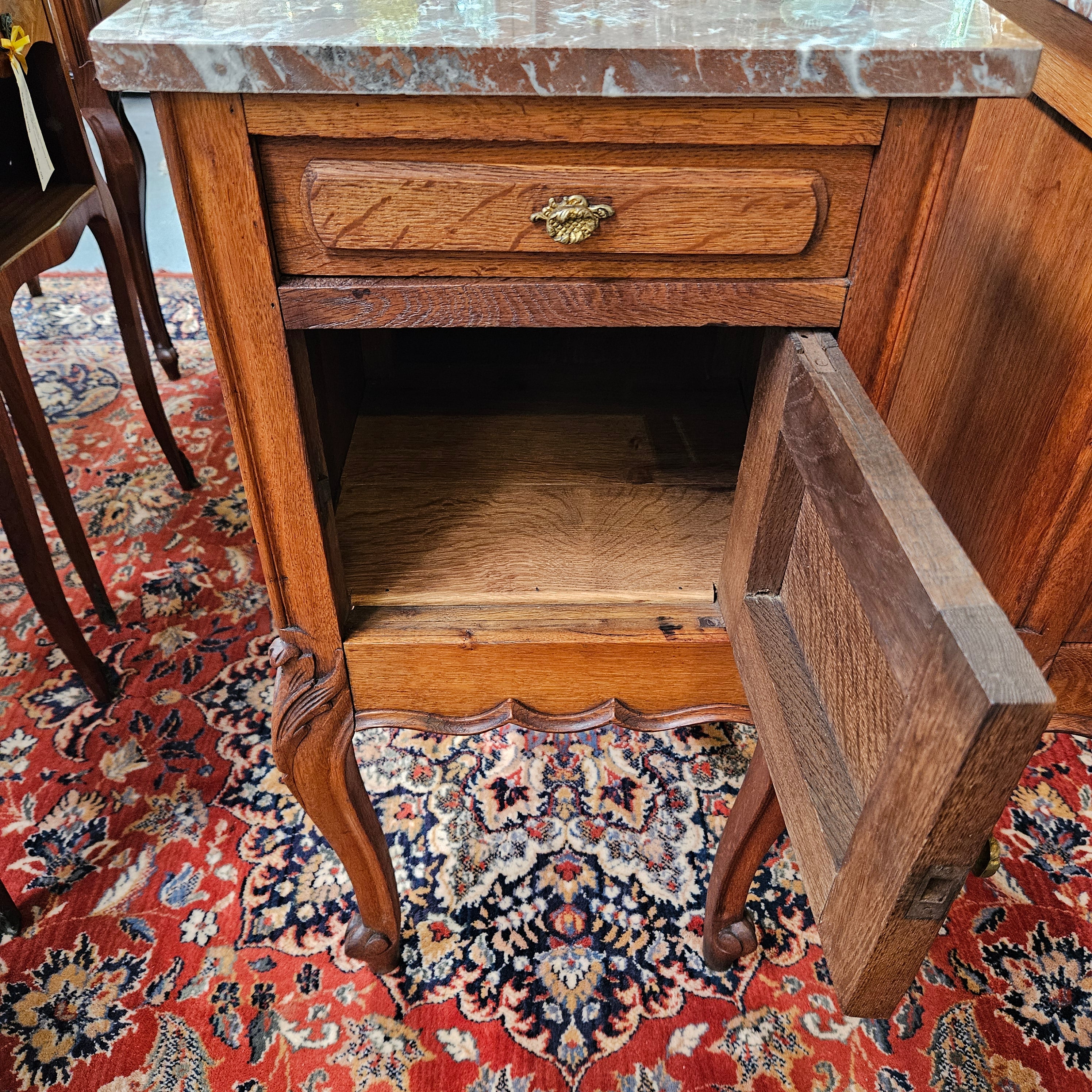 Pair of Louis XV Style Bedside Tables | Antique & Vintage | Moonee Ponds Antiques | Australia Wide