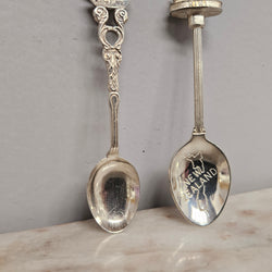 Vintage Silverplated Kiwi Tea Spoons (2) | Antique & Vintage | Moonee Ponds Antiques | Australia Wide Delivery