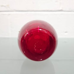 Ruby and Enamel Glass Vase | Antique & Vintage | Moonee Ponds Antiques | Australia Wide Delivery