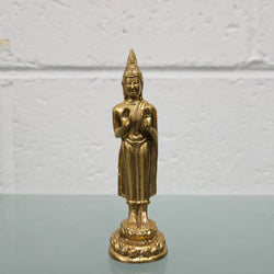Vintage Gilt Brass Buddha Statue | Antique & Vintage | Moonee Ponds Antiques | Australia Wide Delivery