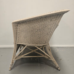 Attractive Vintage Painted Lloyd Loom Style Chair | Antique & Vintage | Moonee Ponds Antiques | Australia Wide Delivery