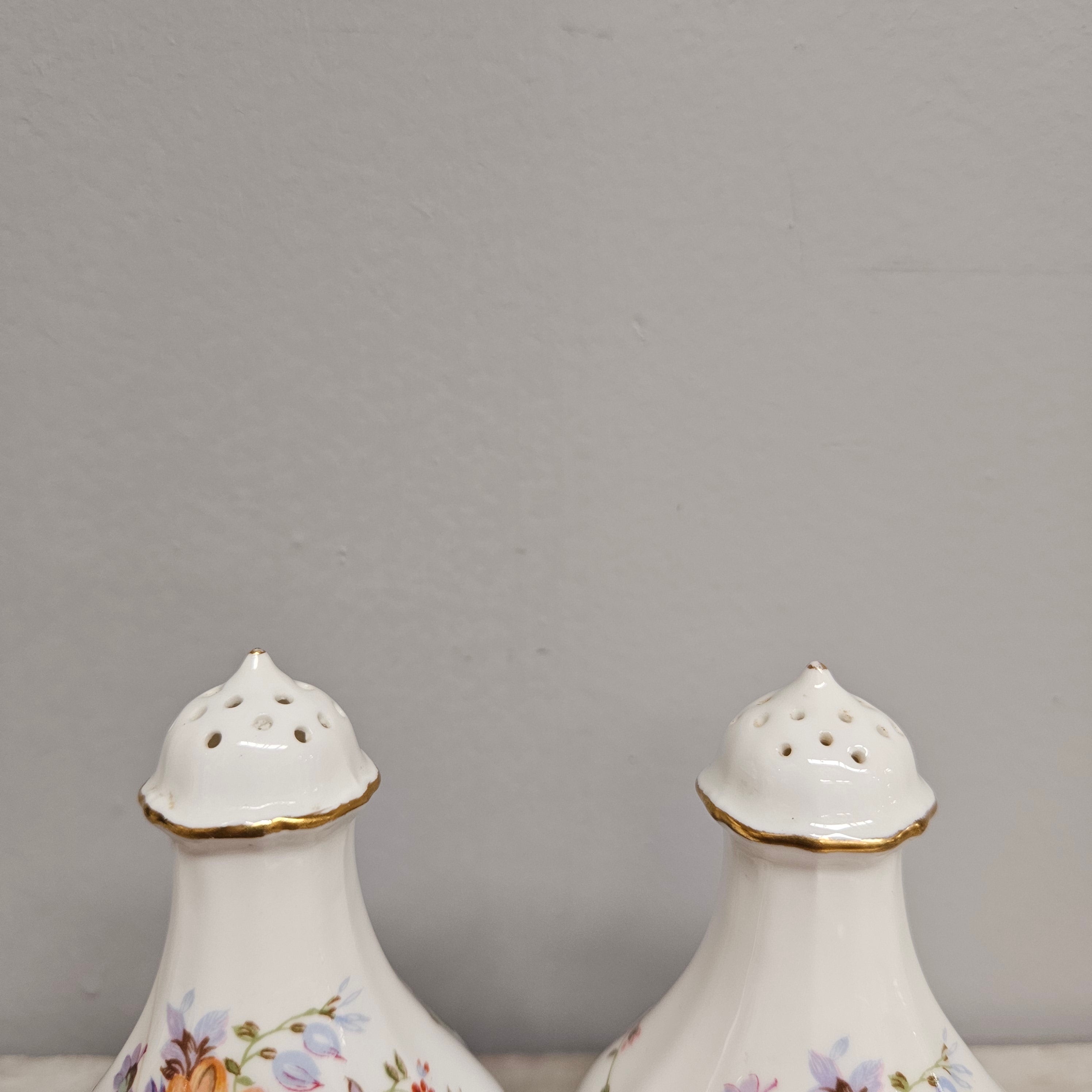 Vintage Royal Crown Derby Salt & Pepper Shakers | Antique & Vintage | Moonee Ponds Antiques | Australia Wide Delivery