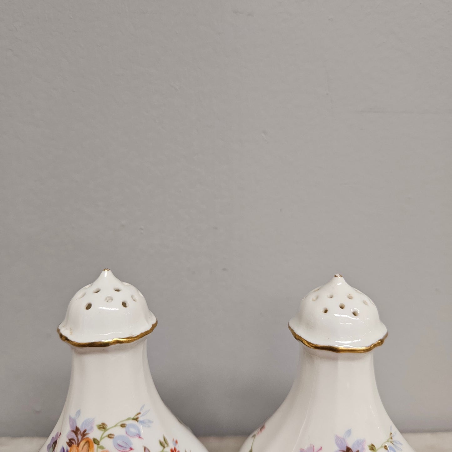 Vintage Royal Crown Derby Salt & Pepper Shakers