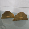 Pair Of Gilt & Wood Carved Wall Shelf Brackets | Antique & Vintage | Moonee Ponds Antiques | Australia Wide Delivery