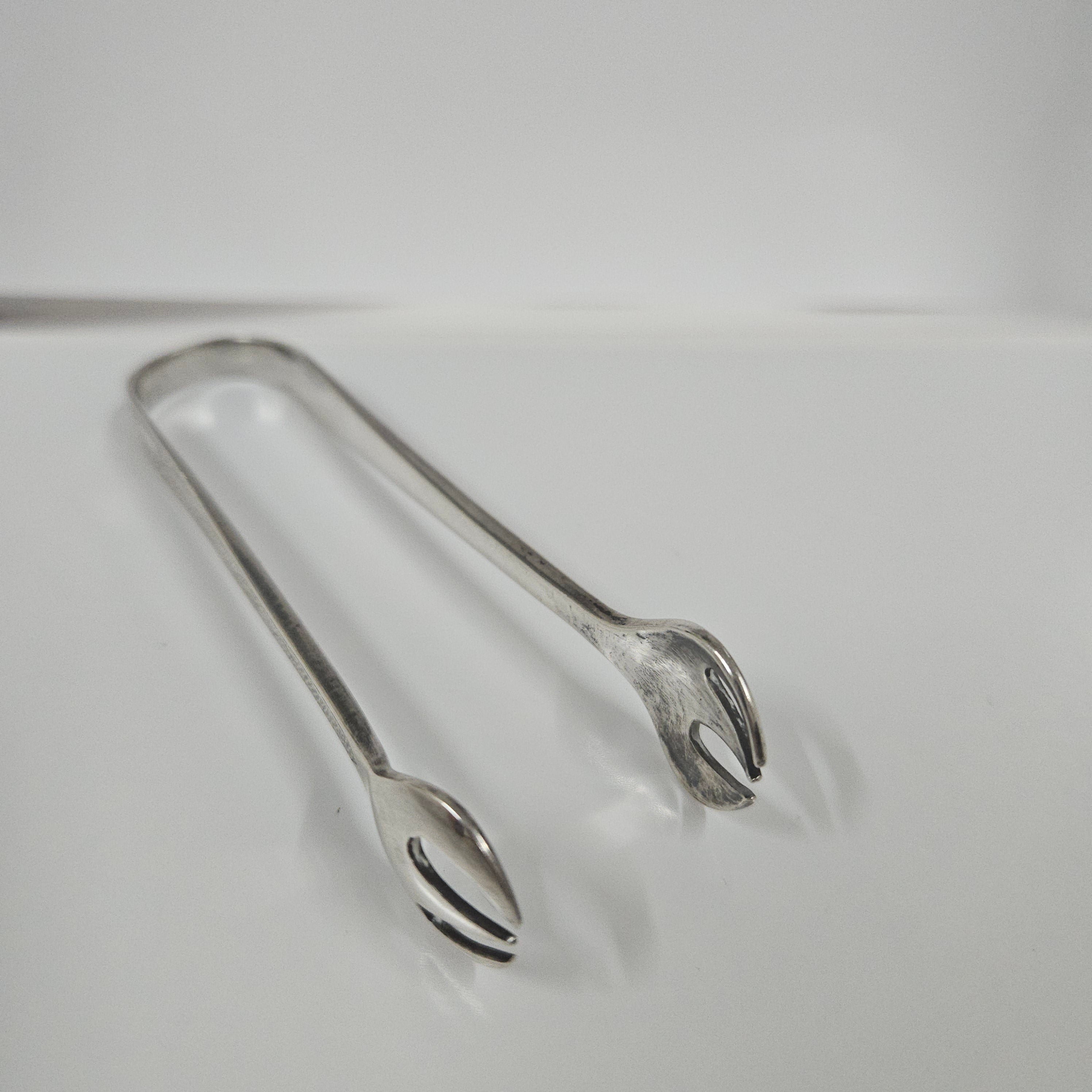 Chinese Export Sterling Silver Sugar Tongs | Antique & Vintage | Moonee Ponds Antiques | Australia Wide Delivery