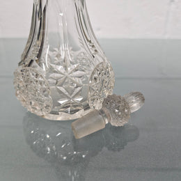 Edwardian Silver Collared Perfume Bottle