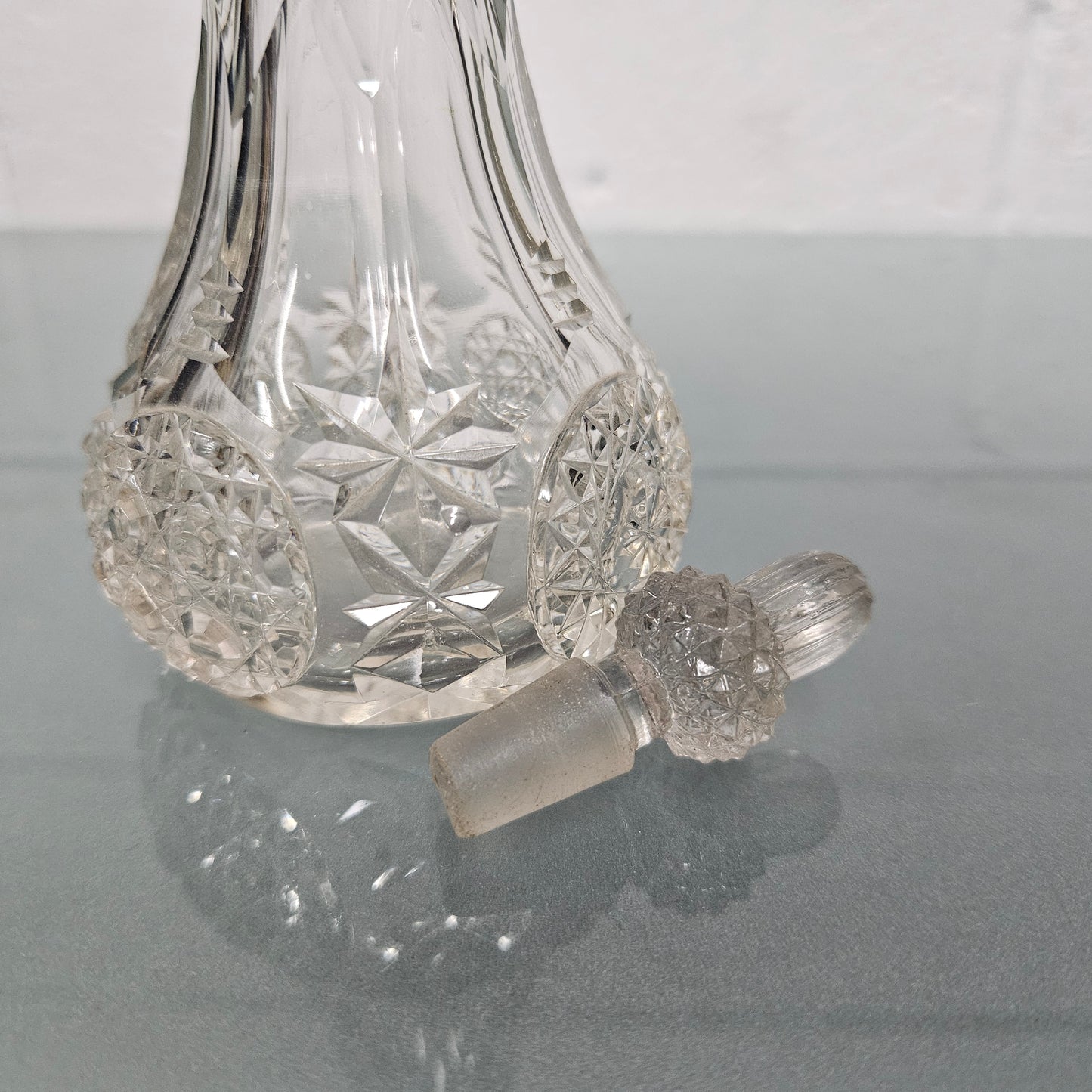 Edwardian Silver Collared Perfume Bottle