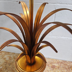 Vintage Designer Gilt Brass Table Lamp By Maison Charles for Boulanger | Antique & Vintage | Moonee Ponds Antiques | Australia Wide Delivery