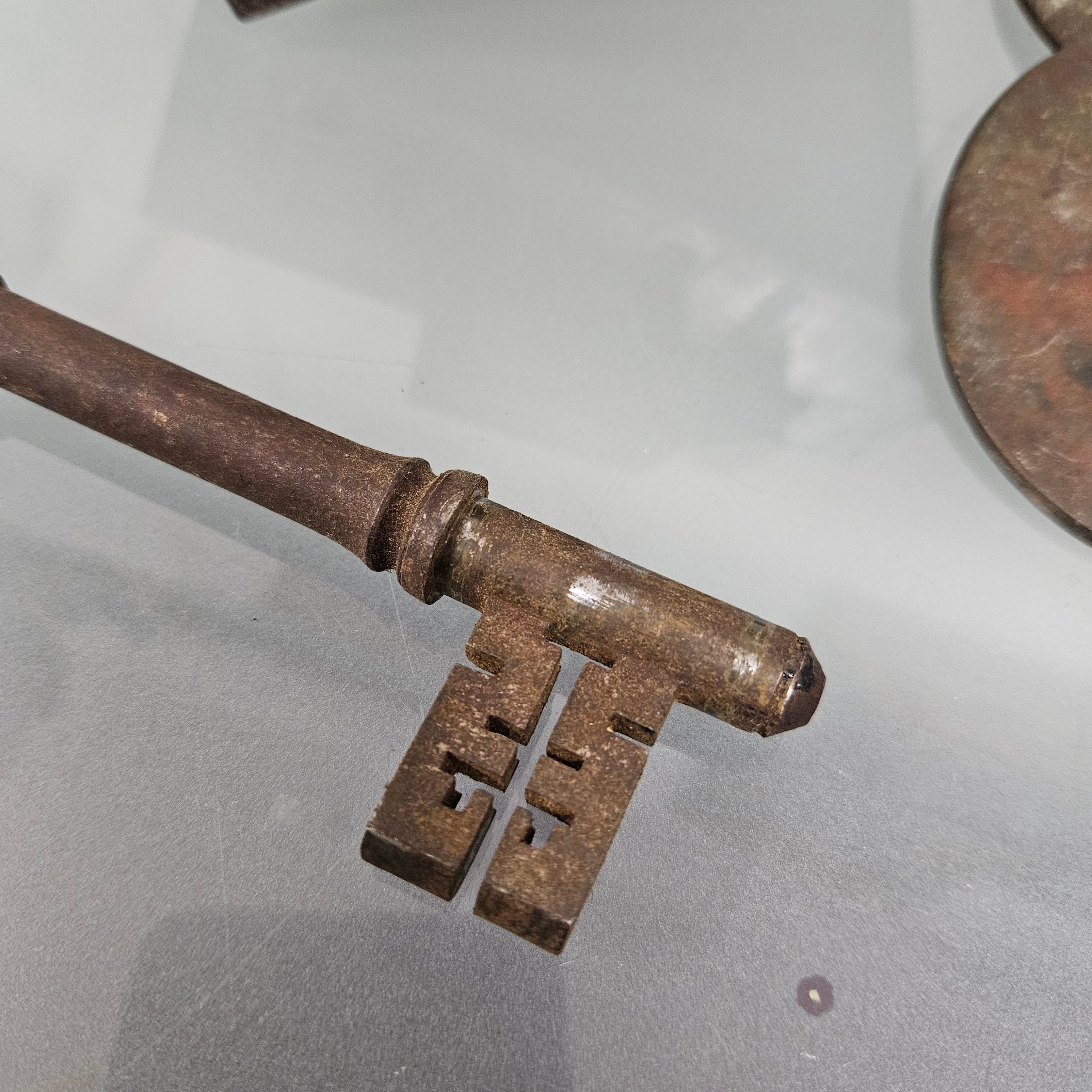 Antique Door Lock With Key | Antique & Vintage | Moonee Ponds Antiques | Australia Wide Delivery