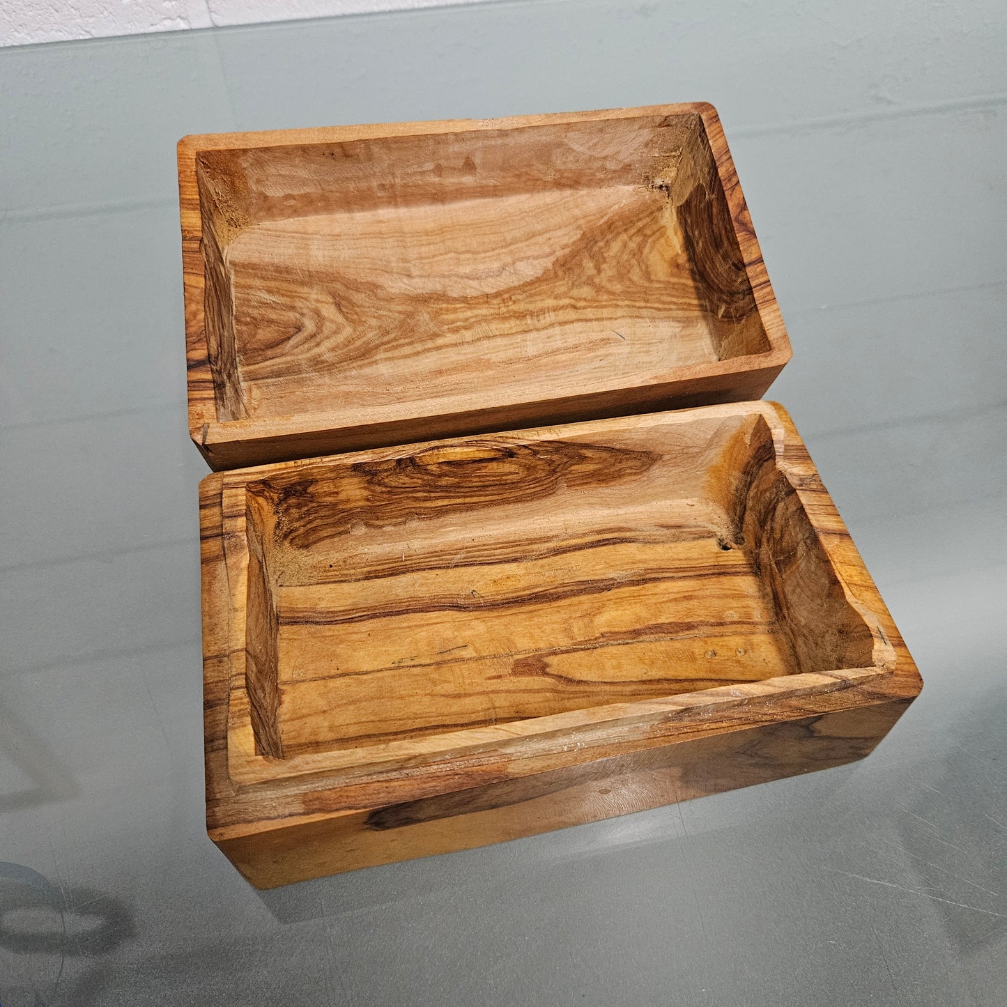 Rustic Hand Carved (Maple) Trinket Box