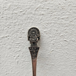Sterling Silver Peru Spoon | Antique & Vintage | Moonee Ponds Antiques | Australia Wide Delivery