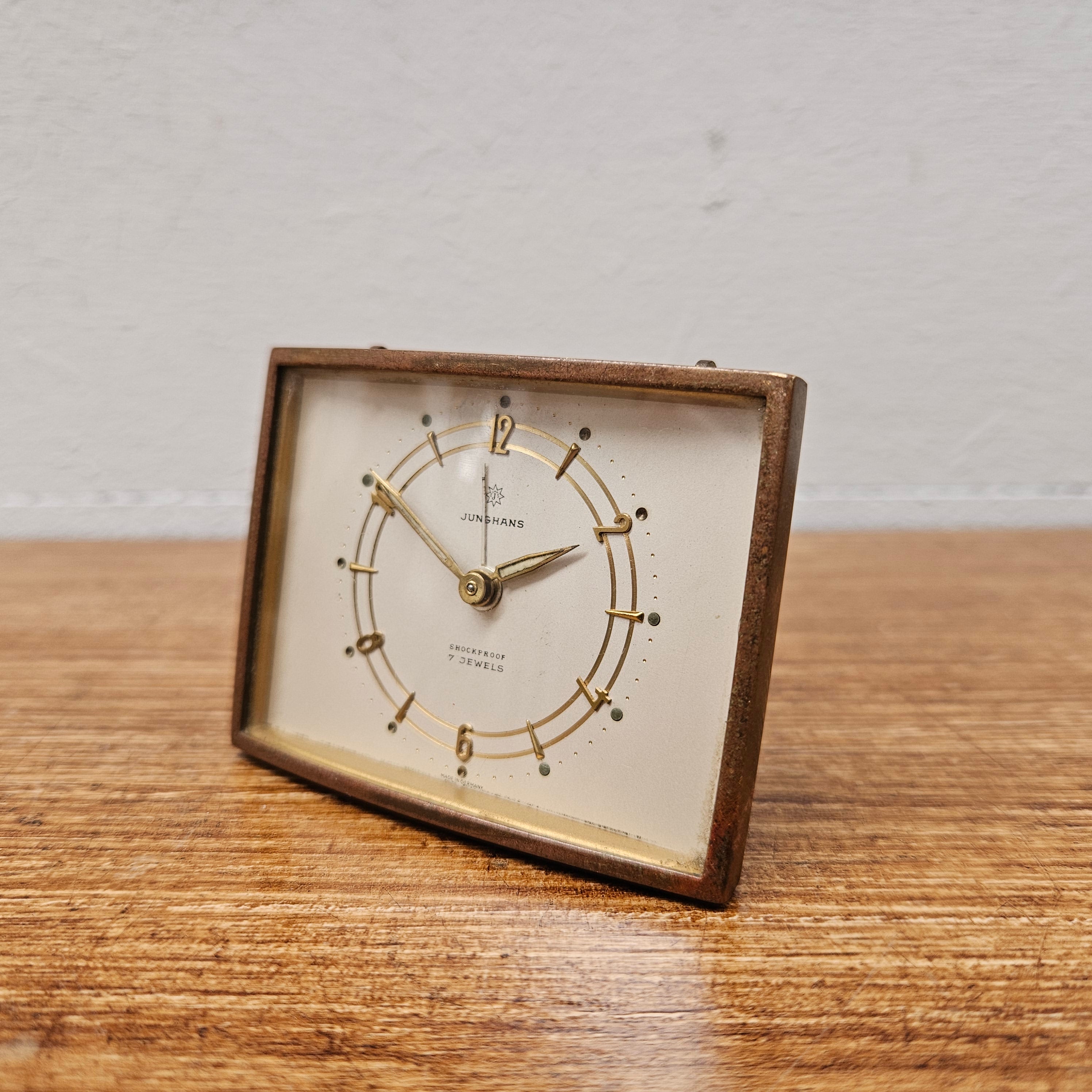 Vintage Junghans Travel Alarm Clock | Antique & Vintage | Moonee Ponds Antiques | Australia Wide Delivery