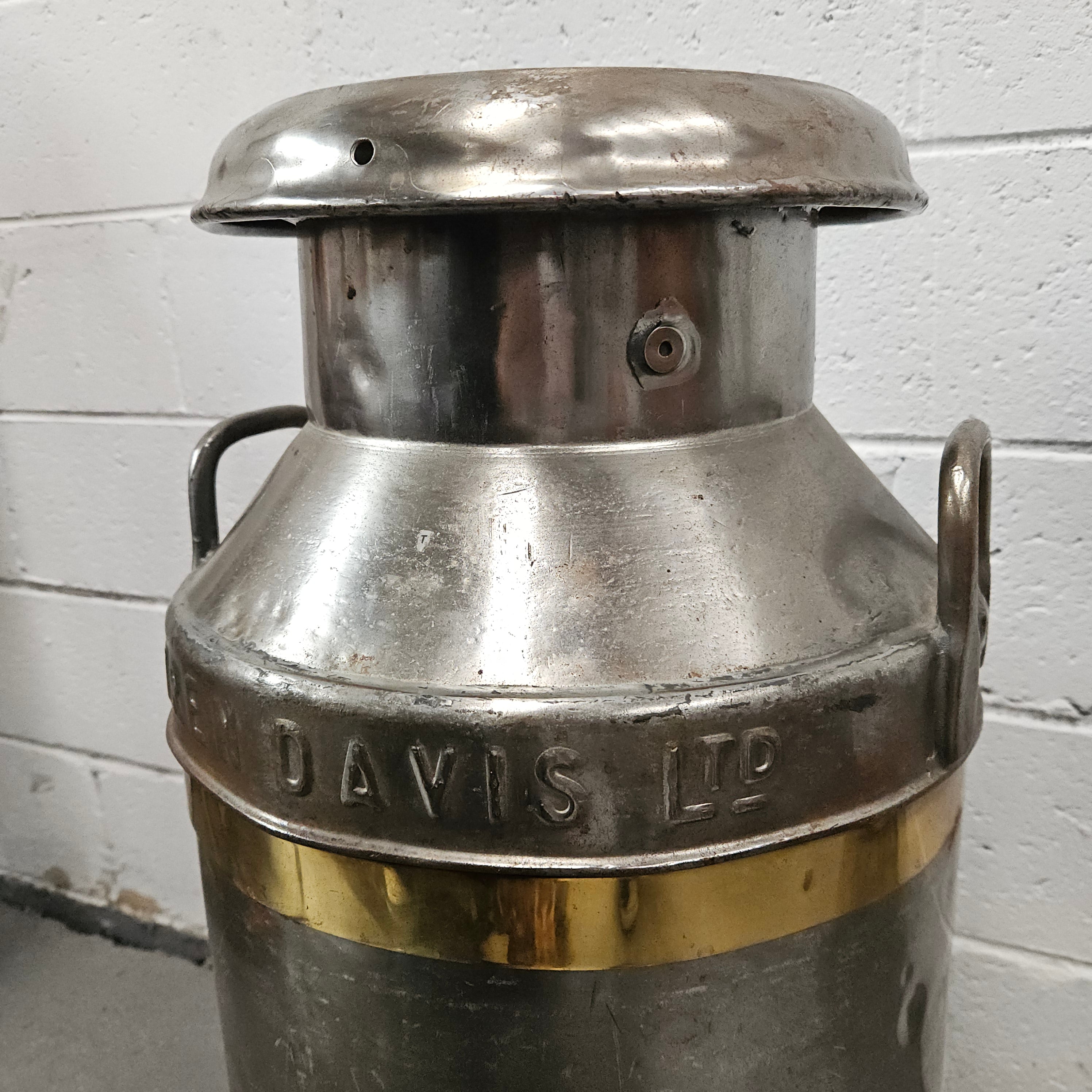 Large Metal Milk Canister/Churn | Antique & Vintage | Moonee Ponds Antiques | Australia Wide Delivery