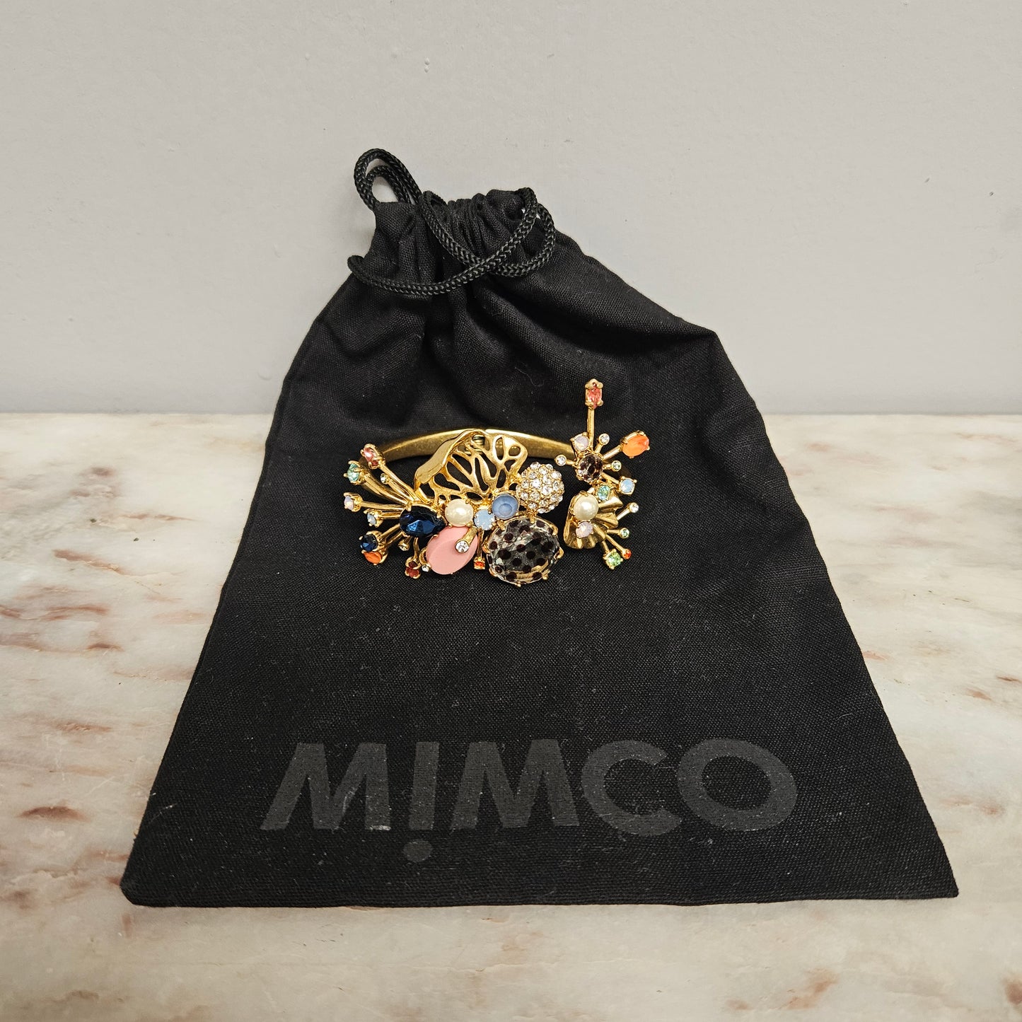 Stunning "Mimco" Hinged Decorative Bangle