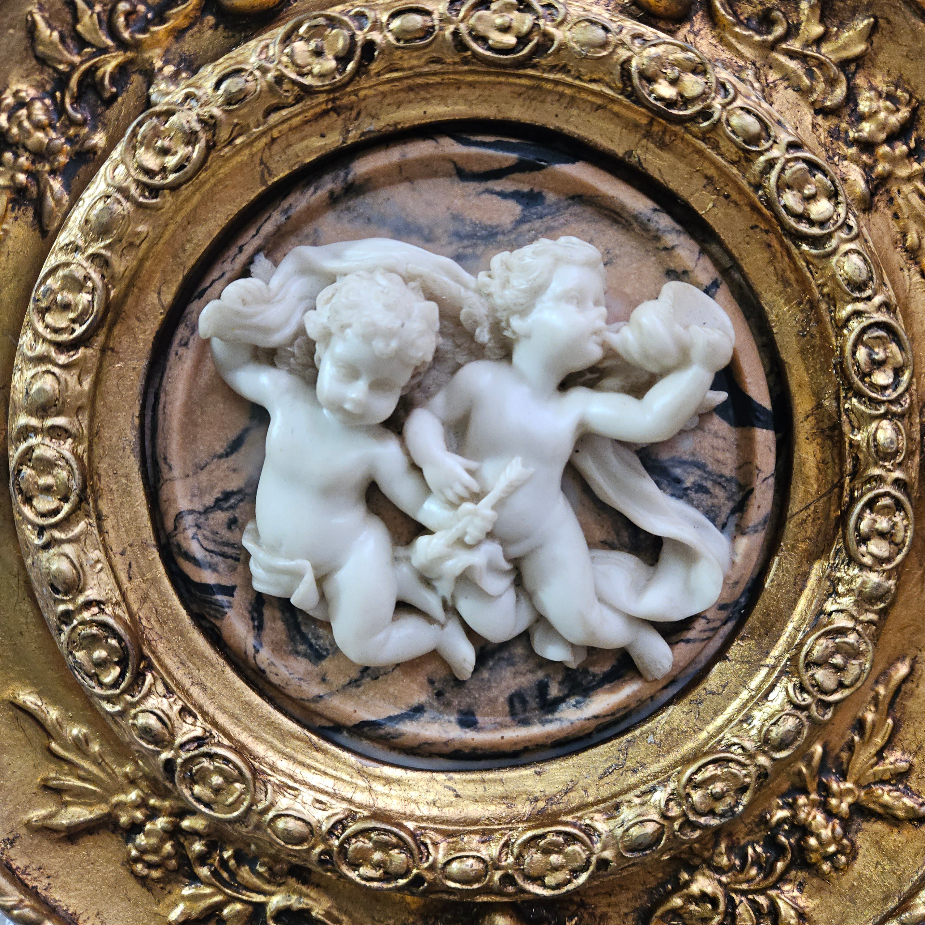 Vintage French Style Cherub Wall Plaque | Antique & Vintage | Moonee Ponds Antiques | Australia Wide Delivery