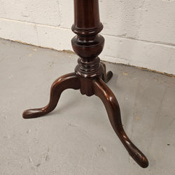 Lovely Walnut Tripod Wine Table | Antique & Vintage | Moonee Ponds Antiques | Australia Wide Delivery