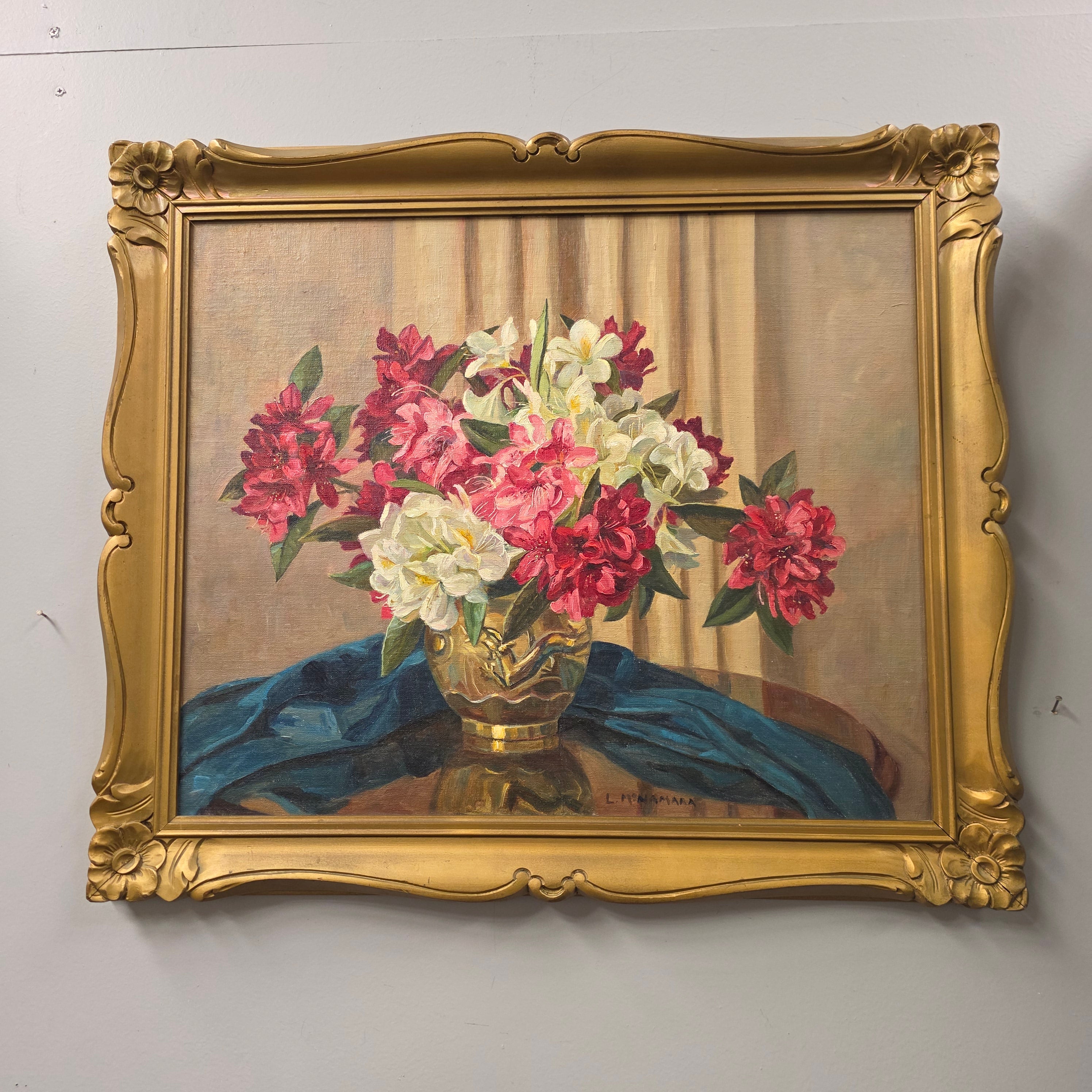 Australian Artist Leila Constance McNamara (1894–1973) Oil on Board Signed Painting