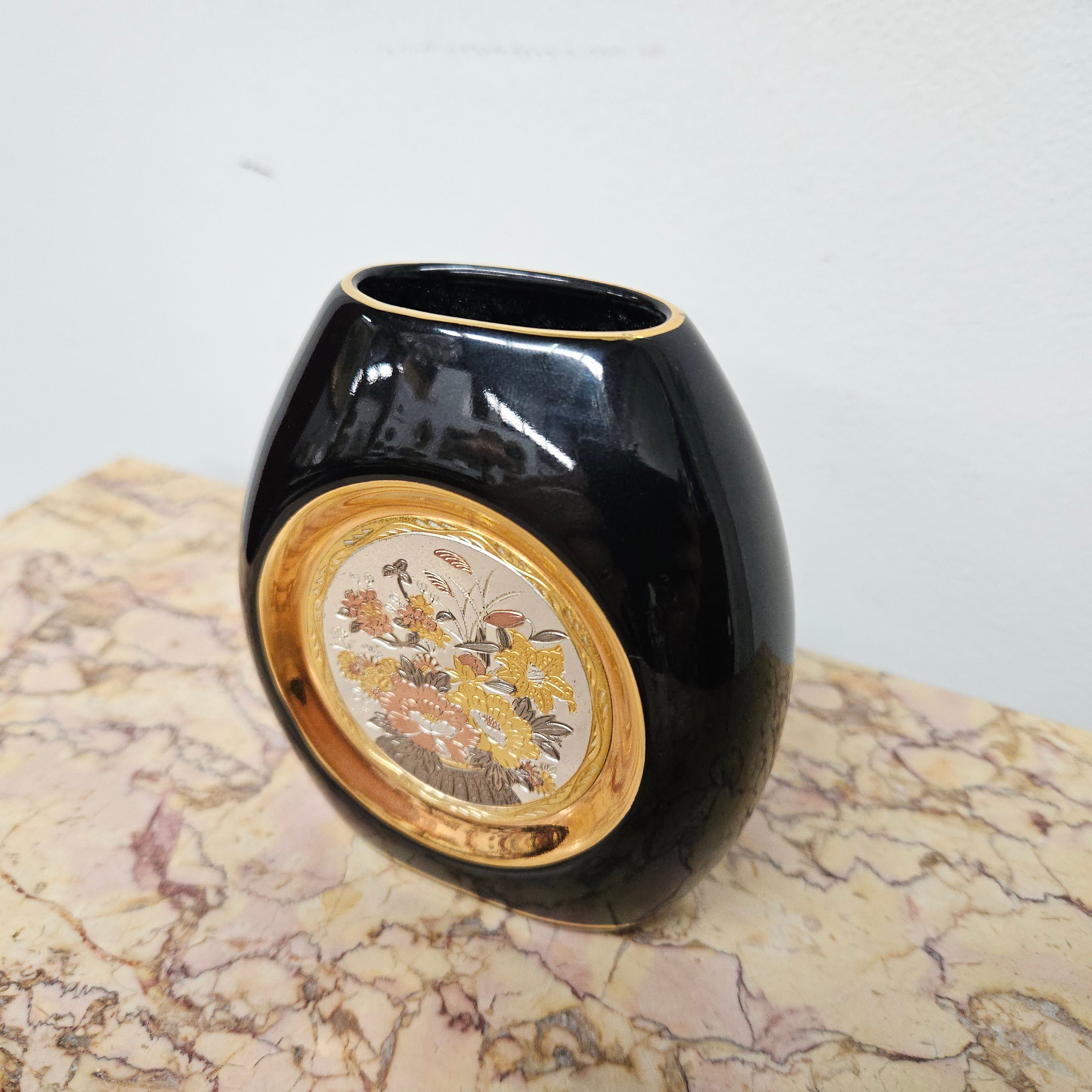 Japanese 'The Art of Chokin' Vase | Antique & Vintage | Moonee Ponds Antiques | Australia Wide Delivery