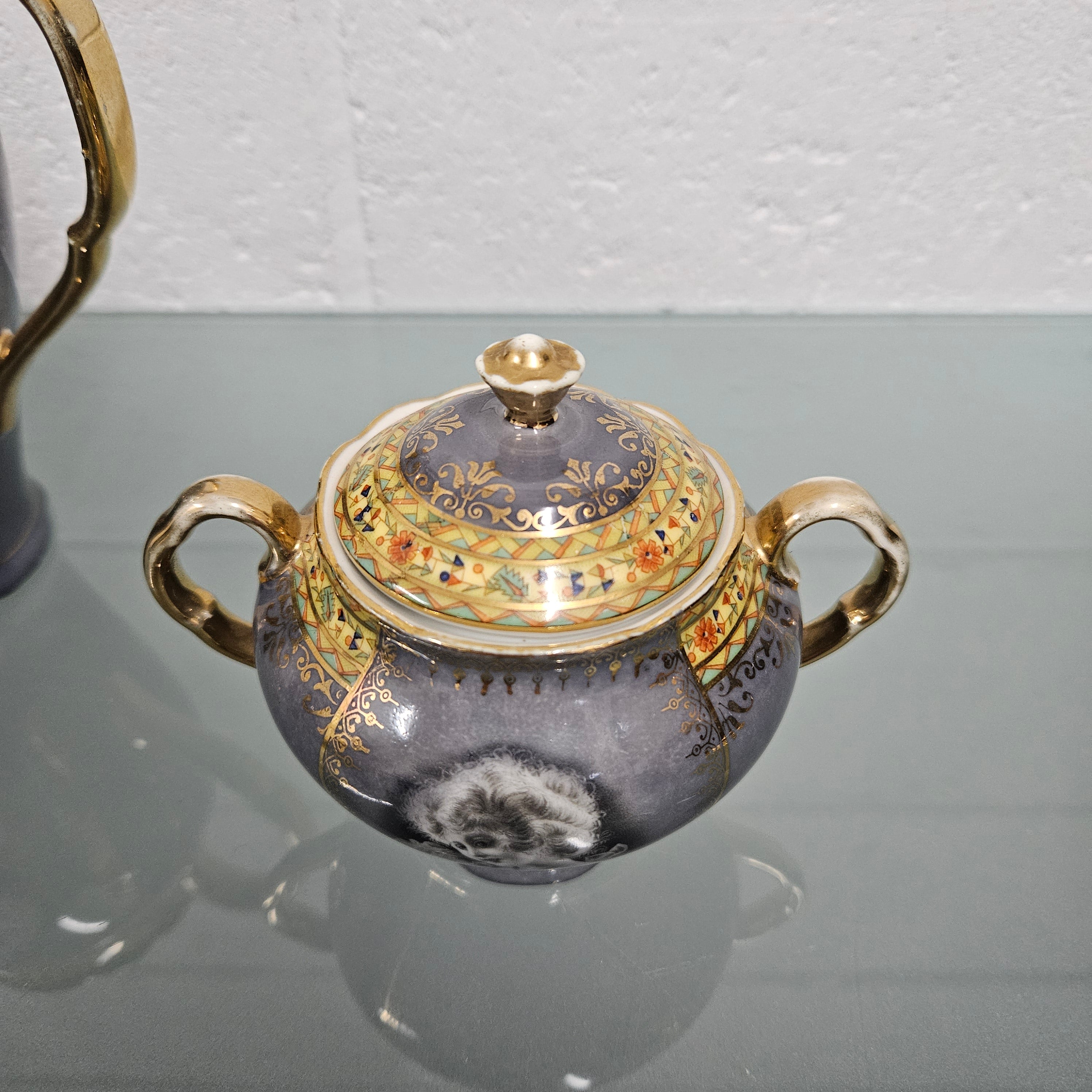 Royal Vienna (C1900) 3pce Teaset | Antique & Vintage | Moonee Ponds Antiques | Australia Wide Delivery
