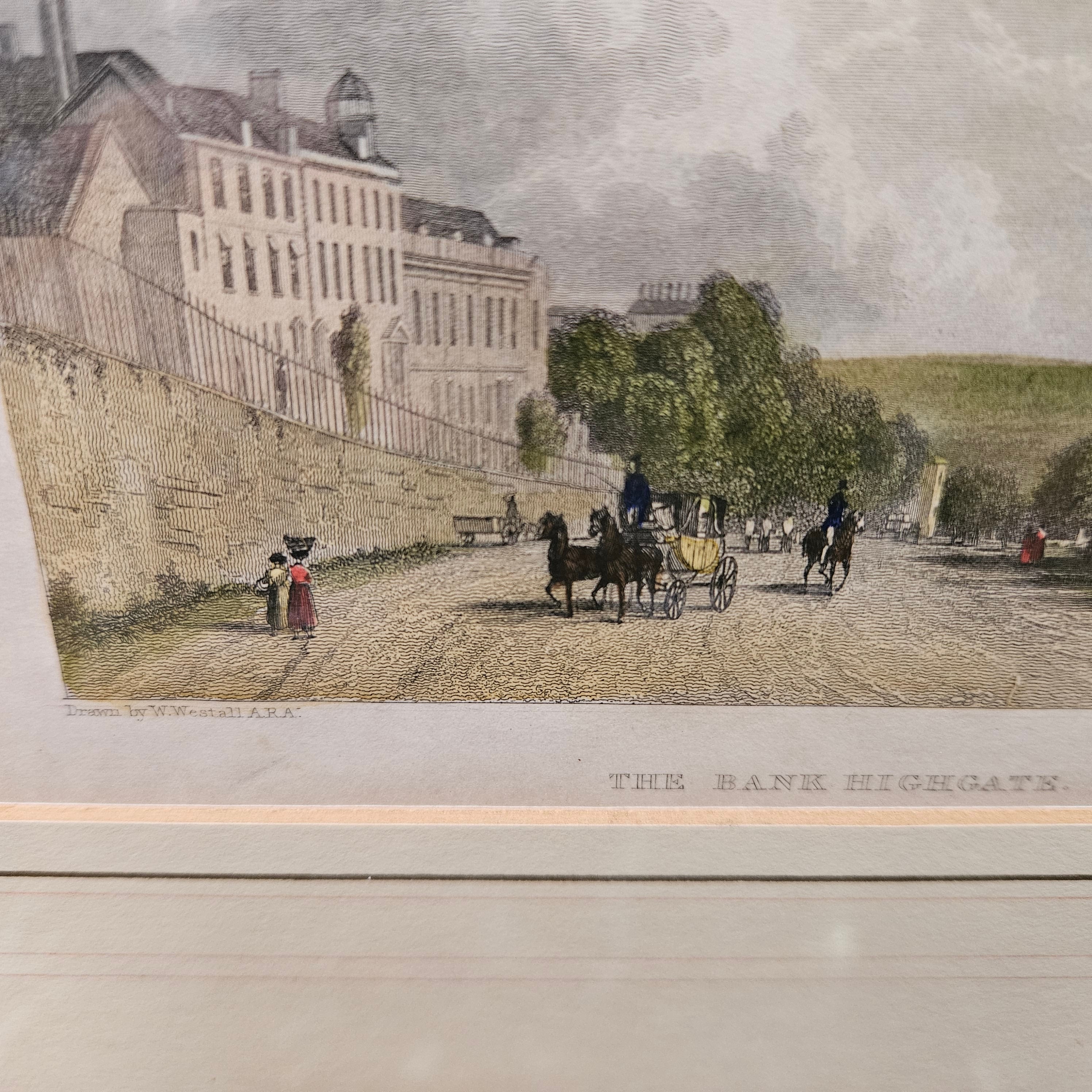 Framed Picture Of "The Bank Highgate" | Antique & Vintage | Moonee Ponds Antiques | Australia Wide Delivery