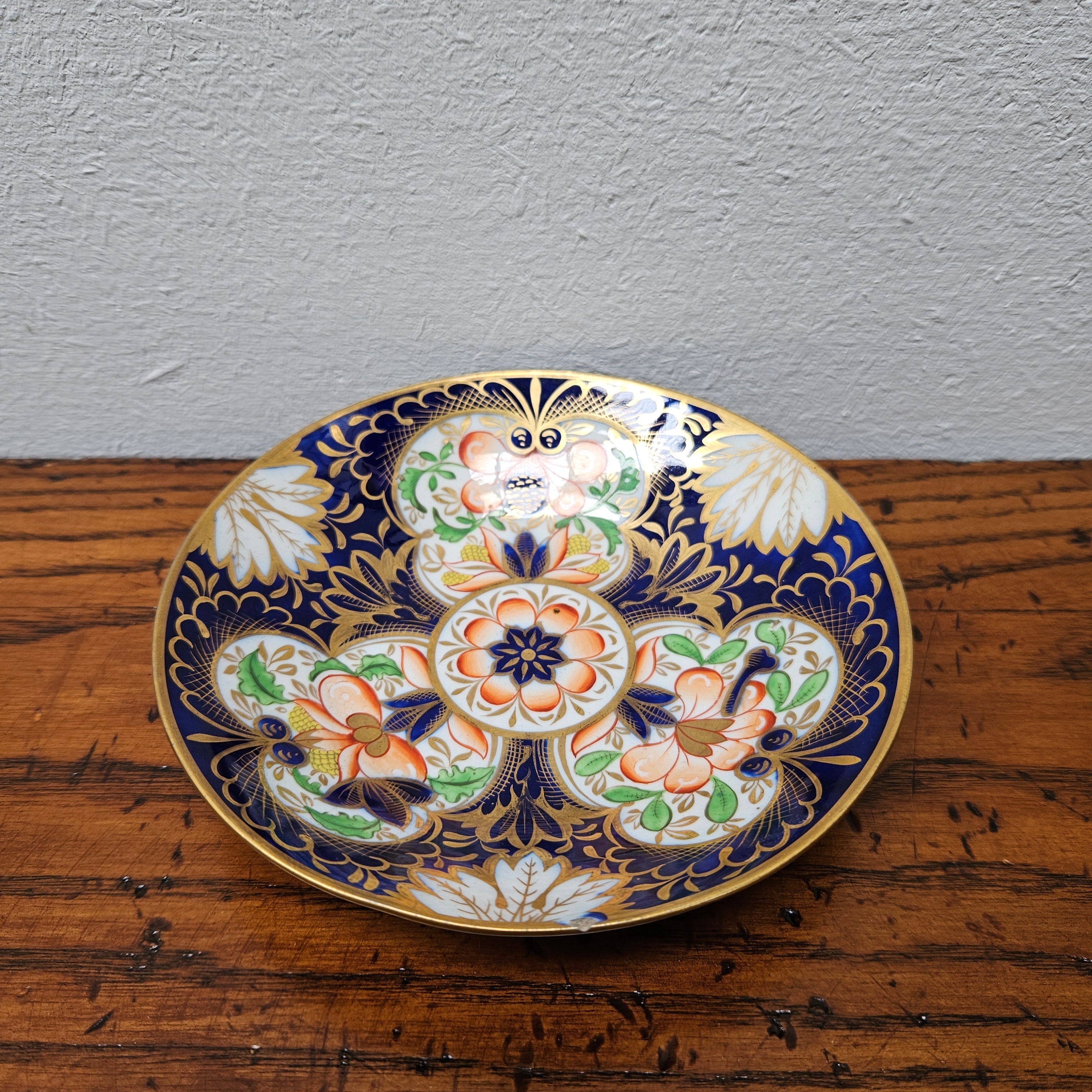 Stunning Antique Early 19th Century Coalport Imari Pattern Dish | Antique & Vintage | Moonee Ponds Antiques | Australia Wide Delivery
