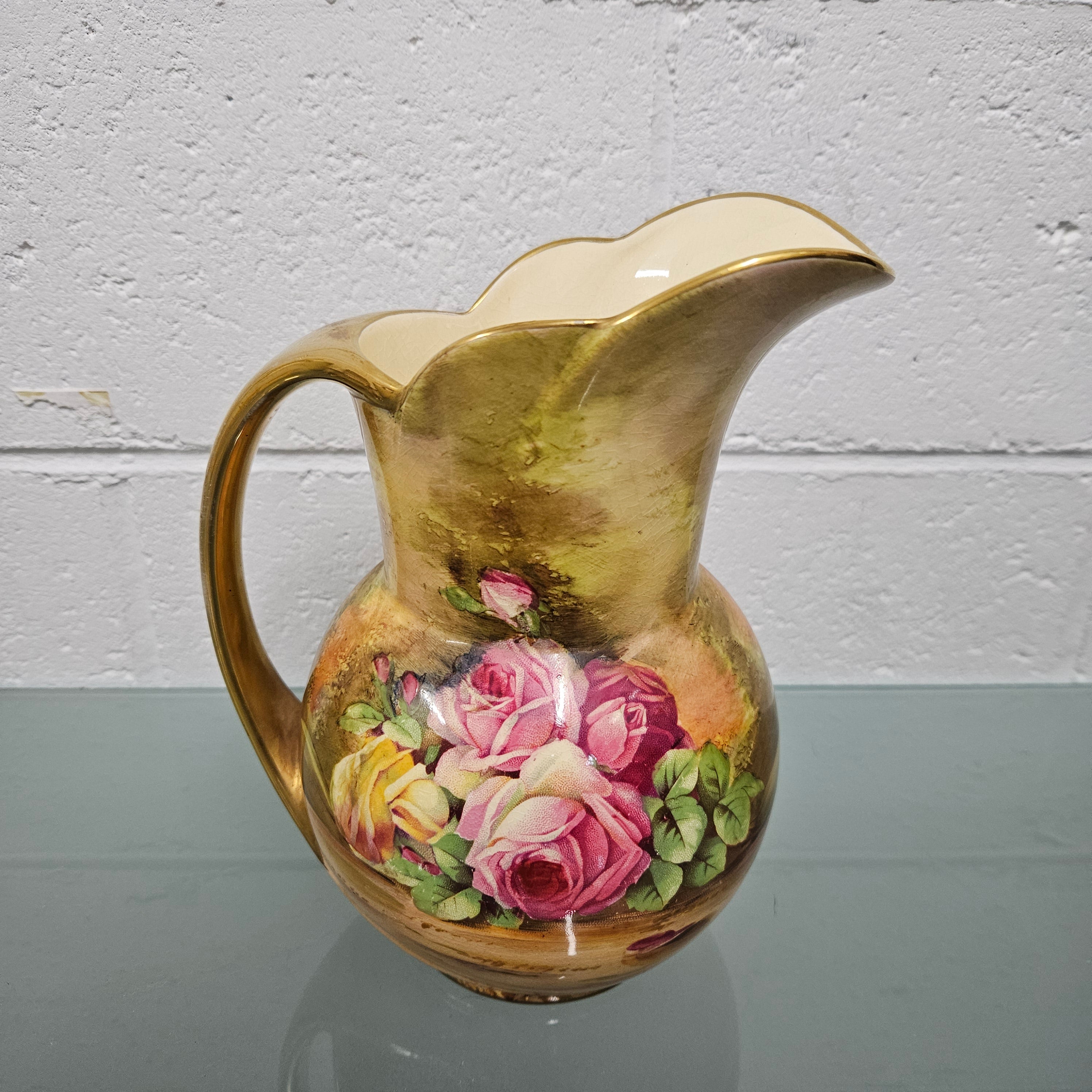 Royal Winton Hand Painted Jug | Antique & Vintage | Moonee Ponds Antiques | Australia Wide Delivery