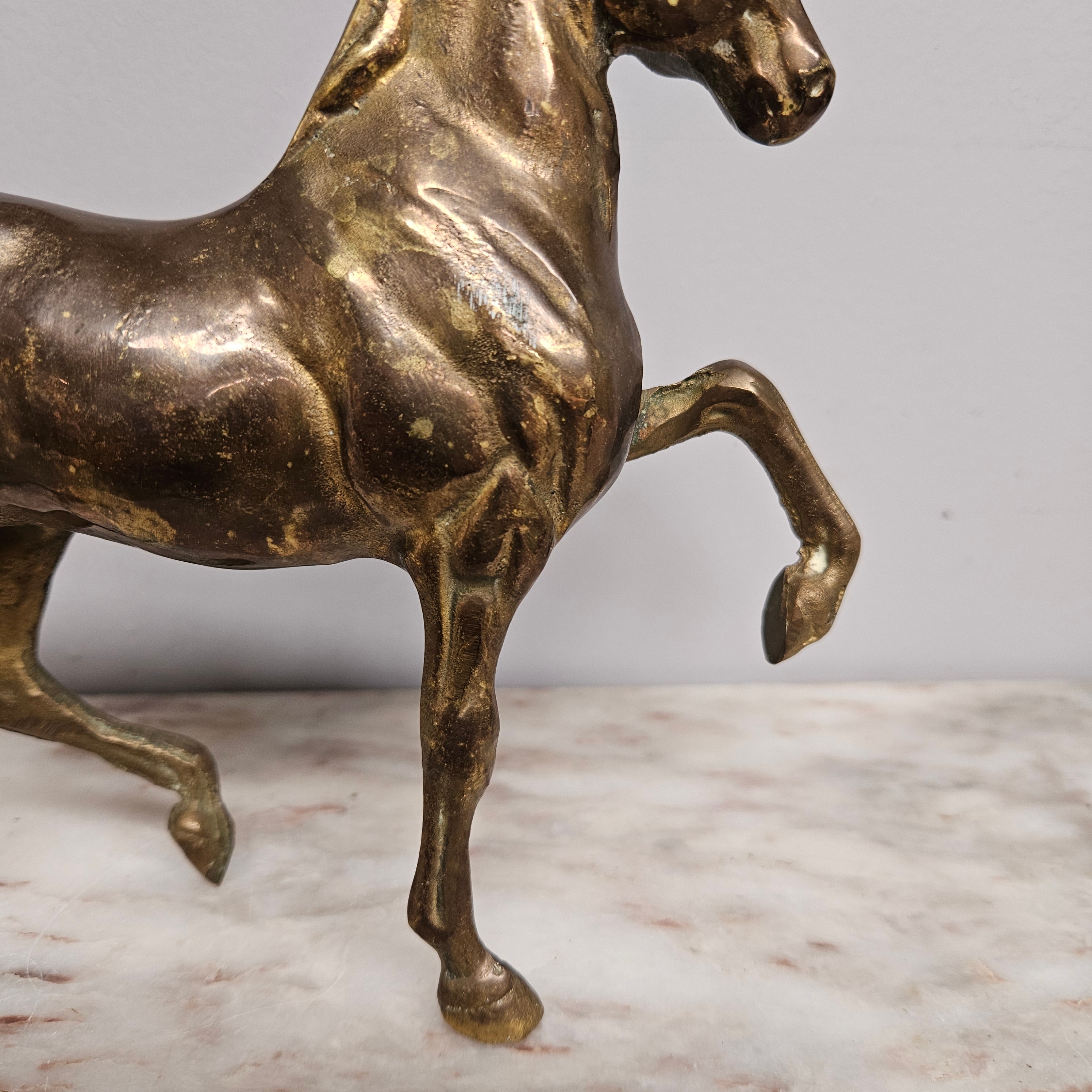 Vintage Bronze Prancing Horse | Antique & Vintage | Moonee Ponds Antiques | Australia Wide Delivery