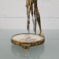 Vintage Five Piece Manicure Set On Stand | Antique & Vintage | Moonee Ponds Antiques | Australia Wide Delivery