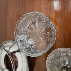 Victorian Walker & Hall Silver & Glass Insert Butter Dish | Antique & Vintage | Moonee Ponds Antiques | Australia Wide Delivery